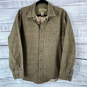Cabela’s Piel de ciervo Gamuza Suave Franela Pesada Manga Larga Abotonada Hombre’s XL Z97 - Imagen 1 de 6