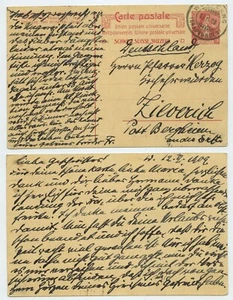 115789 - Ganzsache - Postkarte - 13.2.1909 nach Zieverich - Imagen 1 de 1