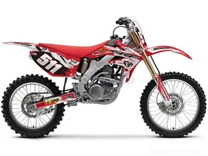 GRAPHICS DECALS STICKERS KIT FOR CRF250R 2004 2005 2006 2007 2008 2009 - Picture 1 of 1