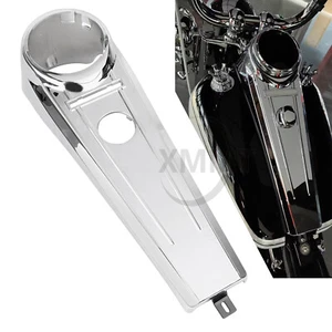 Chrome Dash Panel Gas Tank Fuel Cover For Harley Softail 00-17 Heritage Classic - Picture 1 of 13