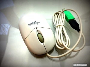 Fujitsu Logitech Optical Wheel Mouse, PS/2, USB S26381-K403-L100, Scrollrad, NEU - Bild 1 von 1