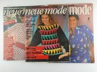 Neue Mode Magaines, April 1983, March 1979, Oct 1982, Sewing Mag German, Vintage