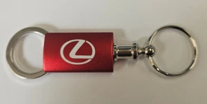 Lexus Red Aluminum Valet Key Chain - Picture 1 of 1