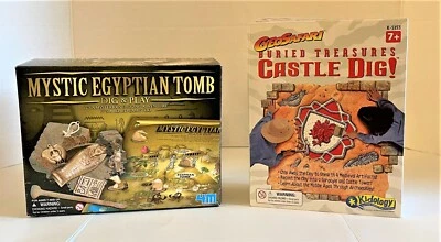 Наборы для раскопок сокровищ замок захороненные египетские гробницы и геосафари мистические 4 м - Изображение 1 из 2