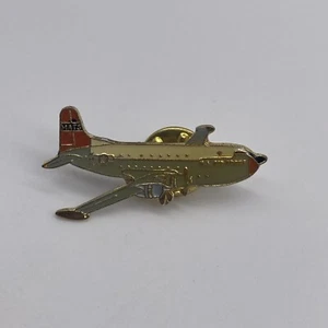 Vintage Air Force C124 Airplane Enamel Lapel Hat Pin - Picture 1 of 4