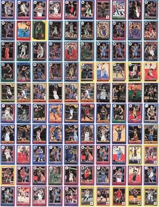 (100) NBA Hoops Color Parallels Lot NBA Basketball Cards Collection - Picture 1 of 12
