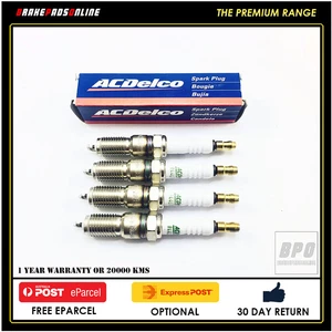 Spark Plug 4 Pack for Toyota RAV4 ACA20 2.0L 4 CYL 1AZFE 7/2000-3/2003 41602 - Picture 1 of 1