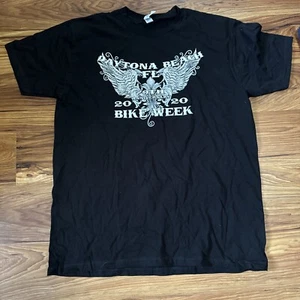 Camiseta grande Daytona Beach FL 79 aniversario 2020 Bike Week  - Imagen 1 de 9