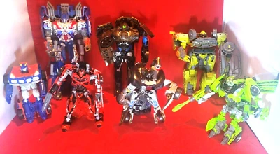 7 Transformers Age Extinction Optimus Prime Leader Class 10", Lockdown 8" &More! - Image 1 of 4