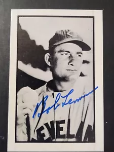 Bob Lemon #27 *IP* Auto 1953 Bowman Color Reprint🔥🔥 - Picture 1 of 3