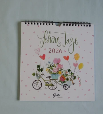 1x Kalender 2026 Silke Leffler SCHÖNE TAGE - Bild 1 von 4