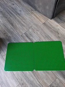 2 x Lego Genuino Duplo Placa Base Verde 24 x 24 Tablero de Construcción - Imagen 1 de 1