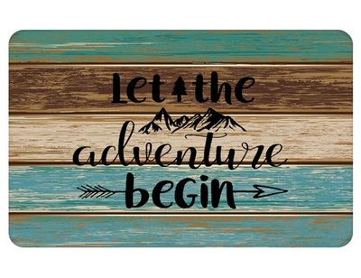 Alfombrillas de bienvenida para puerta delantera casa de campo cámper puerta remolque RV alfombrillas L... Foto 1 de 4