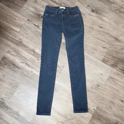 Henry & Belle Super Skinny Women's 28 Jeans Dark Wash High Rise Stretch Comfy Foto 1 de 4