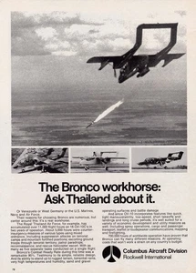 1974 Bronco OV-10 Aircraft Ad 9/4/2025d - Picture 1 of 1
