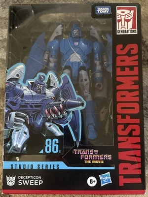 Transformers The Movie Studio Series 86 10 Sweep Brand New Sealed 2021 Voyager - Image 1 of 4