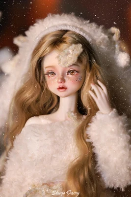 全新 18 英寸 1/4 手工制作 BJD SD 球关节娃娃 女婴 礼物 Liano 全套 — 第 1/4 张图片