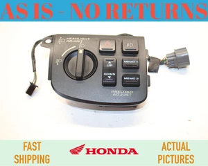 2001 - 2005 Honda GL1800 HEADLIGHT REAR SUSPENSION SHOCK CONTROL SWITCH OEM - Picture 1 of 11