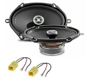 Focal RCX-570 Par Altavoces Para Lancia Y 95>03 Coaxial Óvalos 5"x7" Post - Imagen 1 de 5