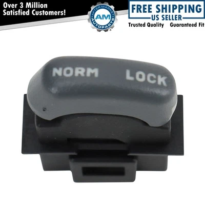 Power Door Lock Switch Fits 1995-2005 Chevrolet GMC 1996-2001 Oldsmobile - Image 1 of 4