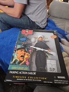 2002 Hasbro GI Joe Timeless Collection 12" Talking Action Sailor Figur NOS NEU  - Bild 1 von 13
