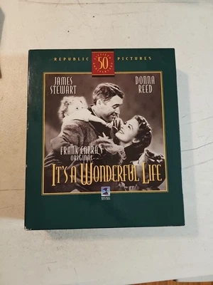Its a Wonderful Life VHS/CD DELUXE BOX 50th Anniversary Set Edition NEW - Image 1 of 4