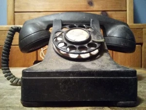 (15-10) "NORTHERN ELECTRIC" SURFACE MODEL TELEPHONE & WALL THINGY-MA-BOB THINGY - Picture 1 of 24