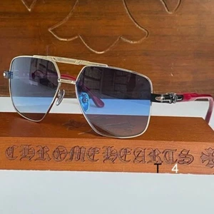 Chrome Hearts 2025 Sunglasses Blue Lens Unisex Full Box - Picture 1 of 5
