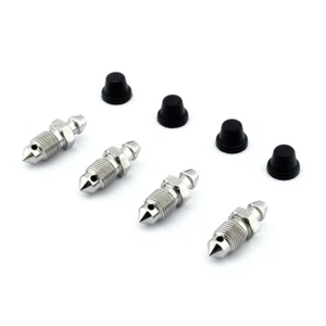 4x Bremssattel Entlüftungsschrauben EDELSTAHL für Mercedes SLK200 R172 - Bild 1 von 7