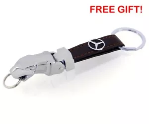 MERCEDES LOGO KEYCHAIN #1401 - FREE GIFT WITH PURCHASE! - Picture 1 of 1