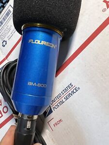 Floureon BM-800 Studio Condenser Broadcast Microphone, W/ XLR to 1/4” Cord.