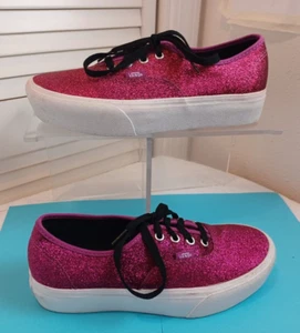 Vans Off The Wall, Sneakers Viola Glitterate,Scarpe,Donna 9.5 Uomo 8 - Foto 1 di 9