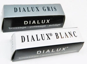 Dialux White & Gray Polierpaste Juweliere Rouge Silber Politur Metall Finish - Bild 1 von 6