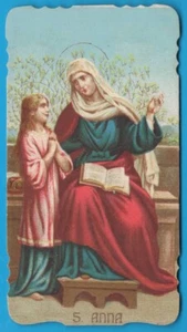 S. Anna Preghiera santino holy card image pieuse heilige karte MA1310 - Picture 1 of 2