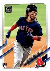 Jonathan Arauz 2021 Topps Baseball - #468 RC - Boston Red Sox