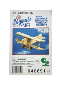 Legends of the Air #402 Albatros DV Miniature Wooden Aircraft Model - Picture 1 of 4