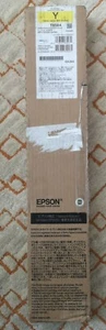 Genuine Epson T8584 Y Yellow Toner - New & Sealed, Damaged Box/Labels BB 03/23 - Picture 1 of 5