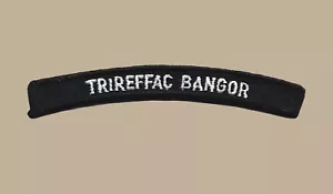 US Navy Trident Refit Facility Bangor Washington TRIREFFAC UIM Rocker Tab (01) - Picture 1 of 1