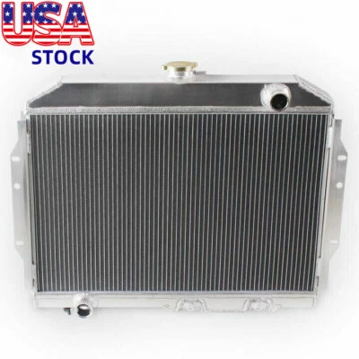Fits 1958-1974 1959 AMC AMX/Rambler/Marlin/Rebel/SST/Wagon CC407 3 Rows Radiator Foto 1 de 4