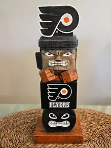 NHL Tiki Totem Philadelphia Flyers Team Sports America 14" Brings Good Luck - Bild 1 von 3
