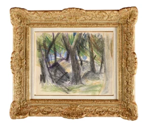 CLAUDE BONIN-PISSARRO (1921-2021) SUPERBE PAYSAGE DE PROVENCE FAUVISTE (50) - Picture 1 of 2