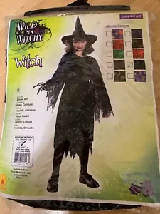 Rubies Witch Wild N Witchy Halloween Costume Dress & Belt Size Medium 8-10 - Picture 1 of 7