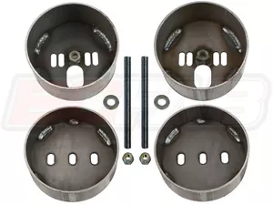Airspring Brackets Universal Front Cup Style GMC Chevy Ford Dodge FREE Shipping! - Foto 1 di 1