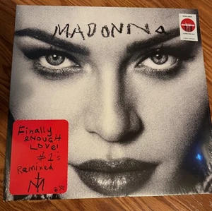 Madonna Finally Enough Love - Target Exclusive Crystal Clear Vinyl 2 LP Sealed - Picture 1 of 2