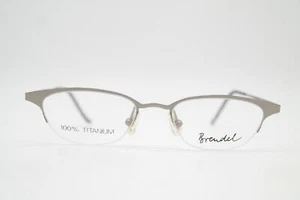 Vintage Brille Brendel 8701 Titanium Silber Halbrand Brillengestell eyeglasses - Bild 1 von 6