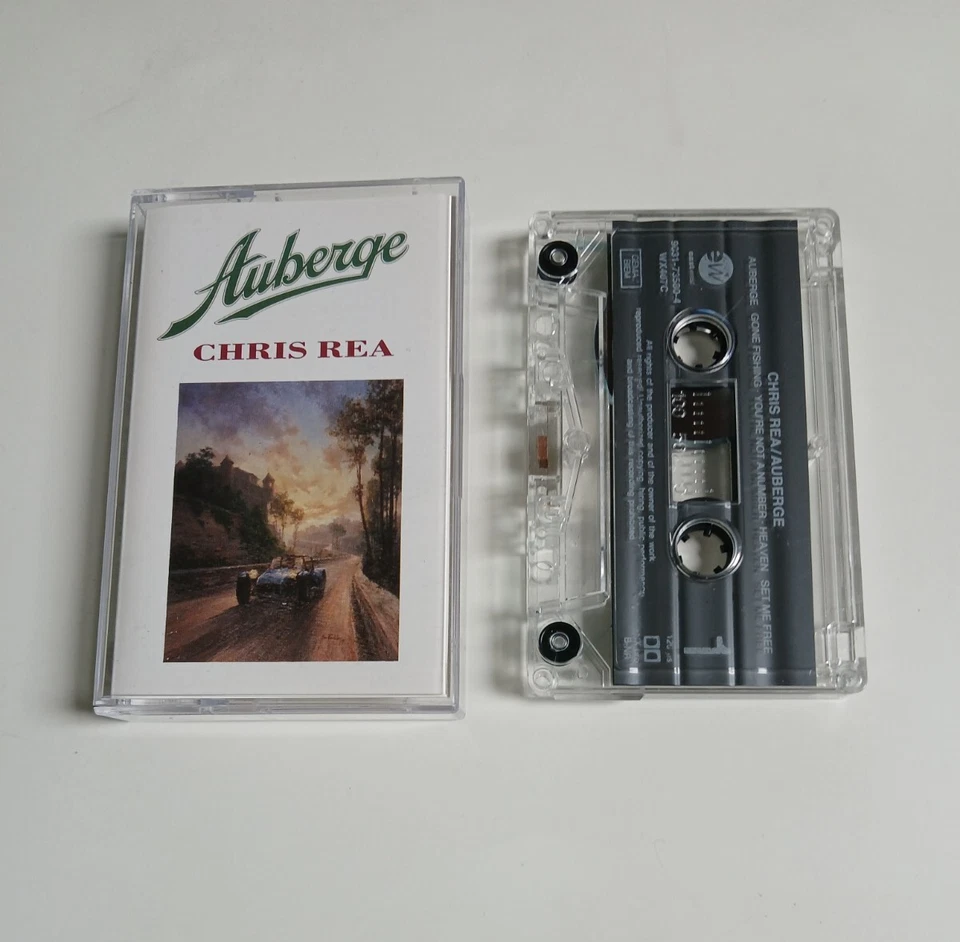 CHRIS REA AUBERGE CASSETTE TAPE WARNER EASTWEST 1991 — 第 1/1 张图片