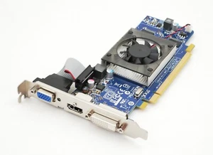 Dell ATI AMD Radeon HD6450 1GB PCIe x16 VGA DVI HDMI HCVMH - Picture 1 of 4