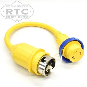 Adaptador recto Charles 30 Amp a 50 Amp 125/250V A3050S - Imagen 1 de 4