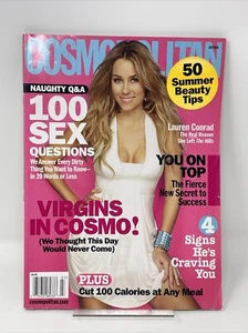 Cosmopolitan Magazine Lauren Conrad Fashion Relationships Summer Beauty 2009 Jul - Picture 1 of 2