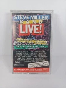 Steve Miller Band Live! Cassette 1983 Sailor Records - Buffalo's Serenade - Picture 1 of 4